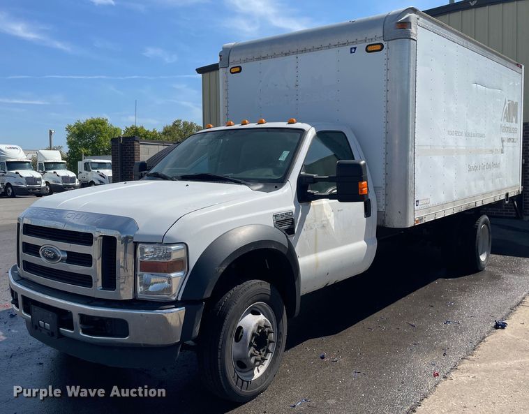 image for item LJ9650 2009  Ford F550 Super Duty XLT  box truck