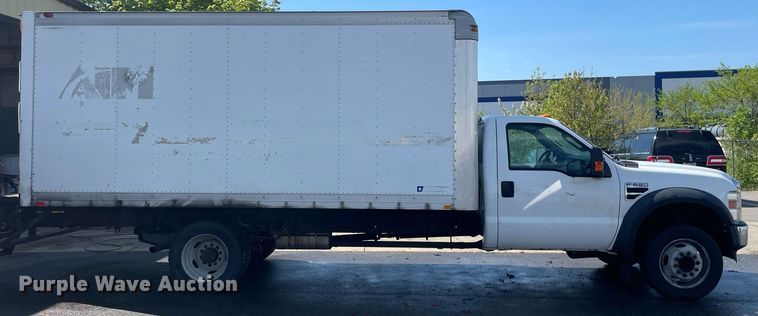 image for item LJ9650 2009  Ford F550 Super Duty XLT  box truck