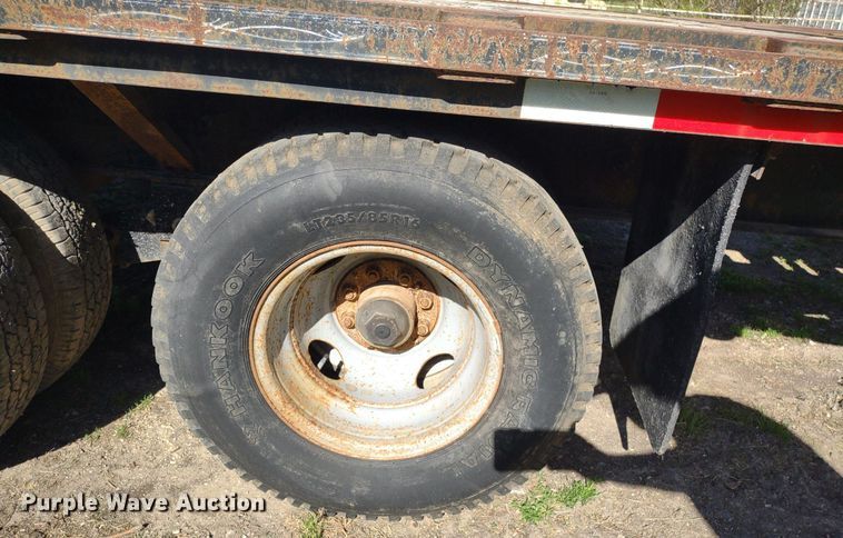 image for item LL9110 1999 Circle M  equipment trailer