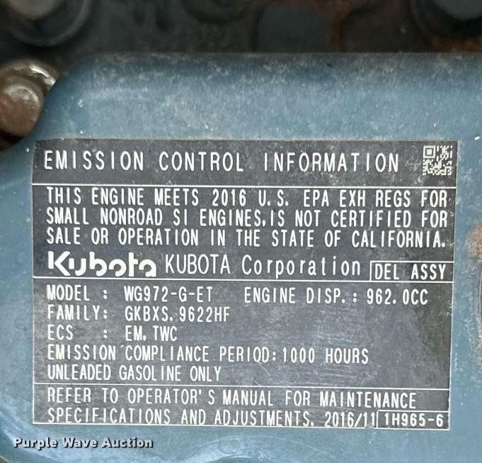 image for item LP9869 Grasshopper 932  ZTR lawn mower