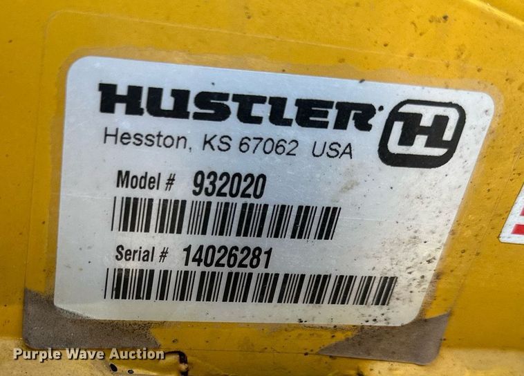 image for item LP9872 Hustler VX460  ZTR lawn mower