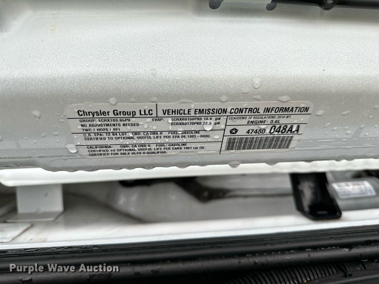 image for item LR9737 2014 Jeep Wrangler Unlimited Sport  SUV