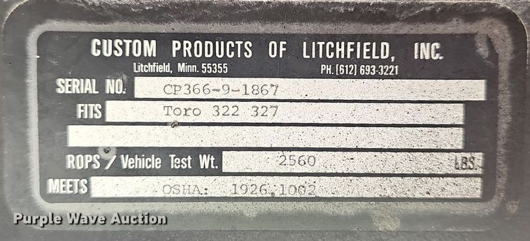 image for item LW9541 Toro 322D  lawn mower