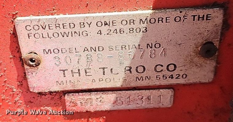 image for item LW9541 Toro 322D  lawn mower