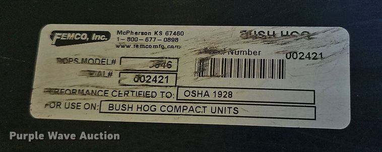 image for item LW9577 Bush Hog PZ2873  ZTR lawn mower