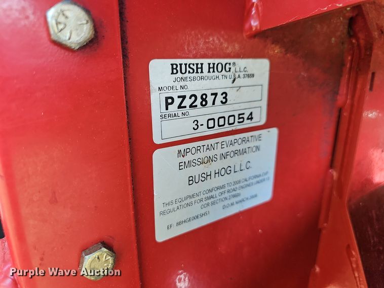 image for item LW9577 Bush Hog PZ2873  ZTR lawn mower