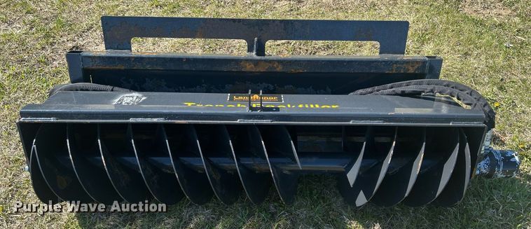 image for item MC9874 Land Honor  54"W skid steer trench backfiller