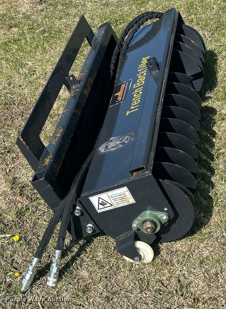 image for item MC9874 Land Honor  54"W skid steer trench backfiller