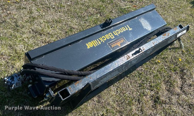 image for item MC9874 Land Honor  54"W skid steer trench backfiller