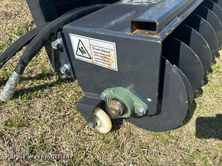 image for item MC9874 Land Honor  54"W skid steer trench backfiller