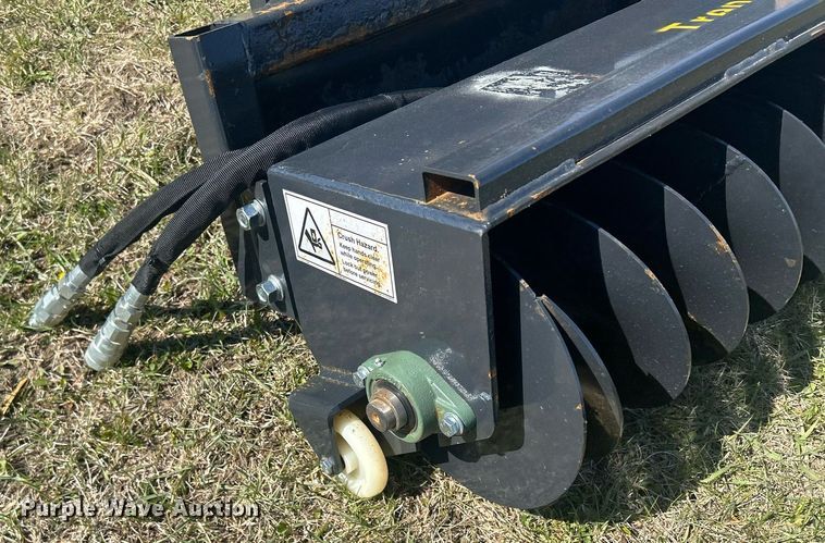 image for item MC9874 Land Honor  54"W skid steer trench backfiller