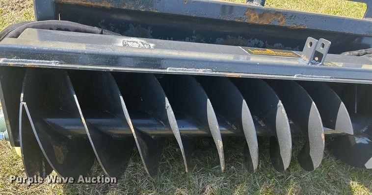 image for item MC9874 Land Honor  54"W skid steer trench backfiller