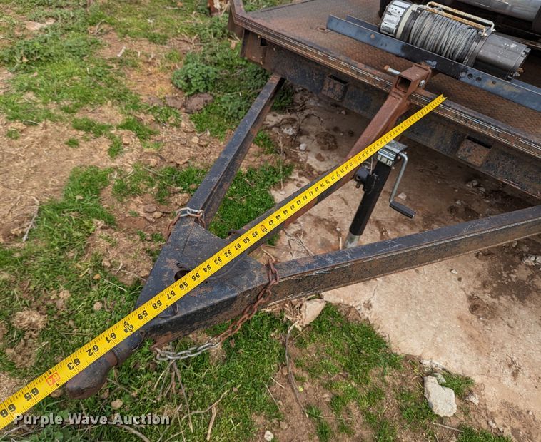 image for item MN9860 1996 Tex Mex  utility trailer