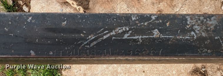 image for item MN9860 1996 Tex Mex  utility trailer