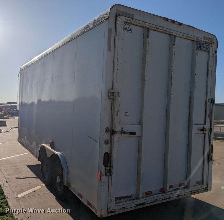 image for item MN9897 2014 Contract Manufacturer CMC6070-2090  enclosed cargo trailer