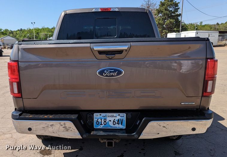 image for item MN9929 2018 Ford F150  SuperCrew pickup truck