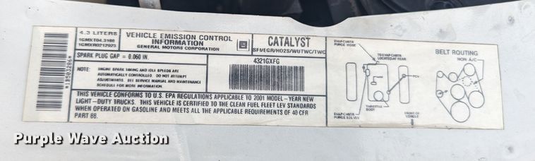 image for item MN9941 2001 GMC Safari  van