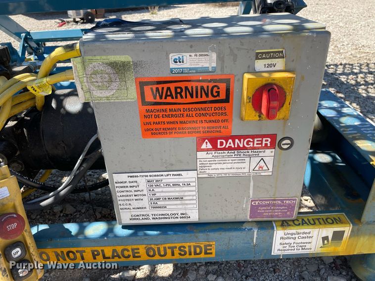 image for item MS9705 2017 Control Technology PME65-73700  platform lift