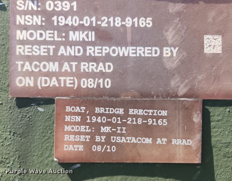 image for item MW9747 2010 American Development MKII  boat