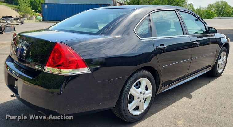 image for item MW9777 2012 Chevrolet Impala Police Cruiser