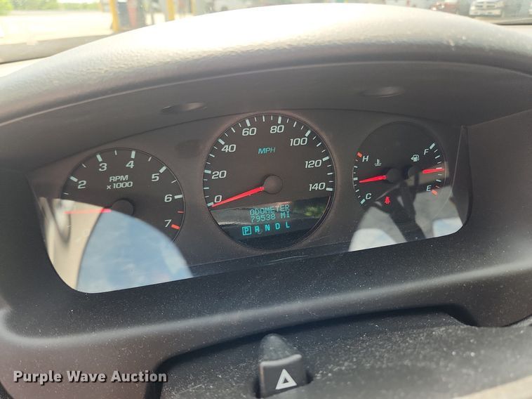 image for item MW9777 2012 Chevrolet Impala Police Cruiser