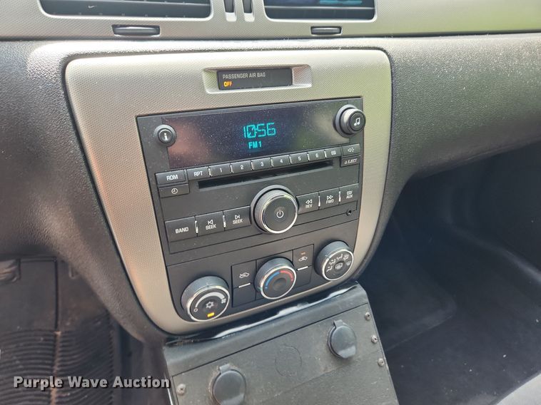 image for item MW9777 2012 Chevrolet Impala Police Cruiser