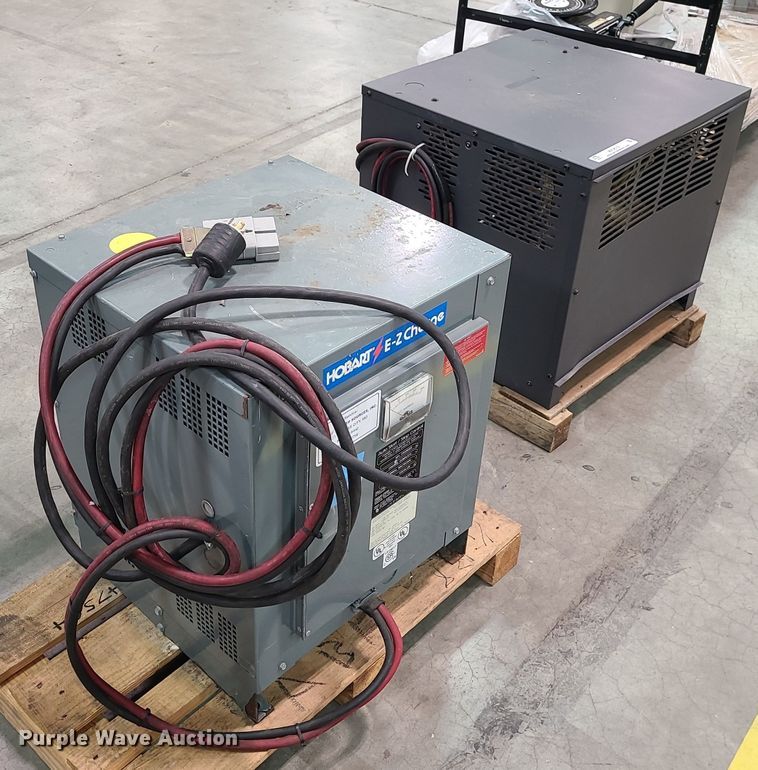 image for item MX9676 (2) forklift battery chargers