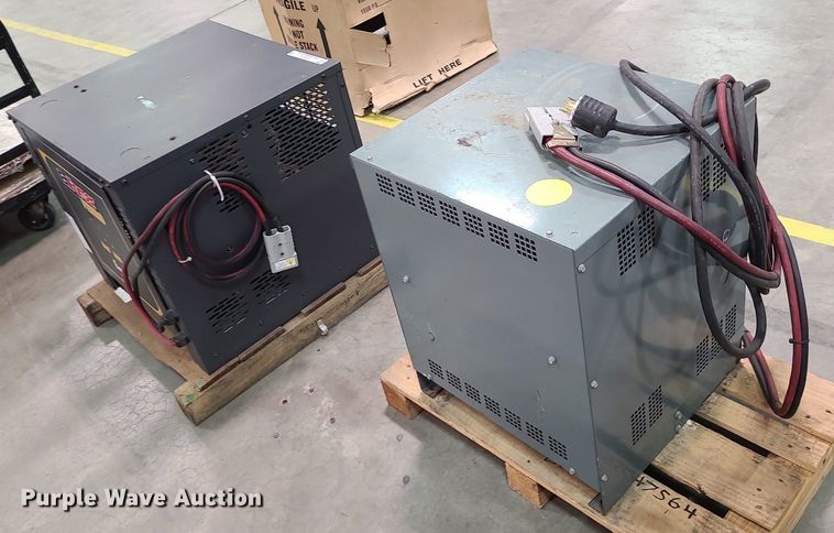 image for item MX9676 (2) forklift battery chargers