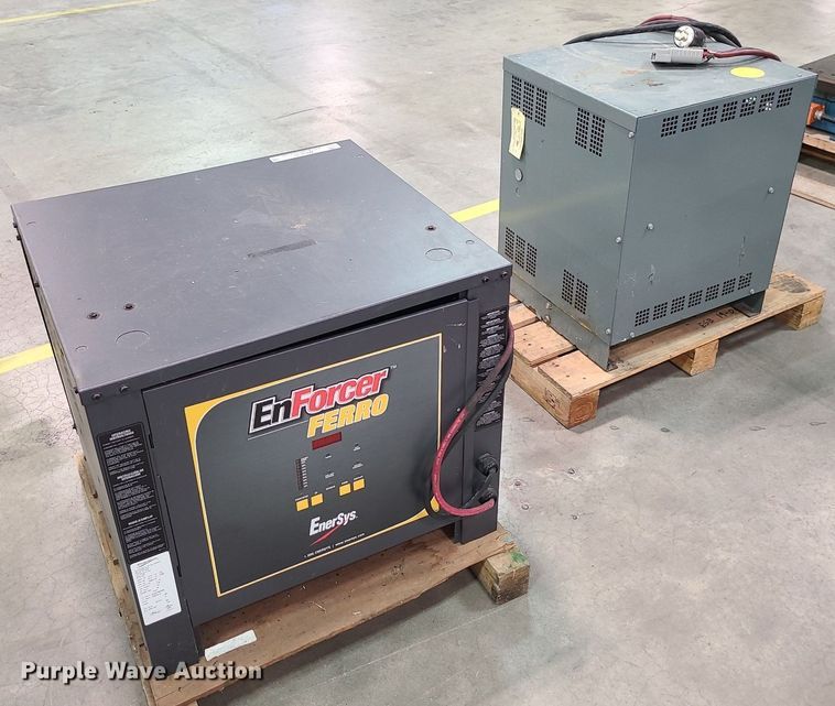 image for item MX9676 (2) forklift battery chargers