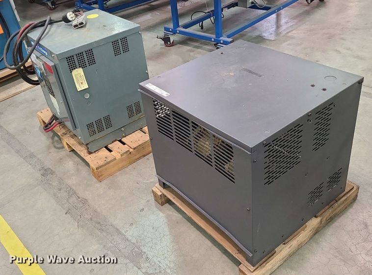 image for item MX9676 (2) forklift battery chargers