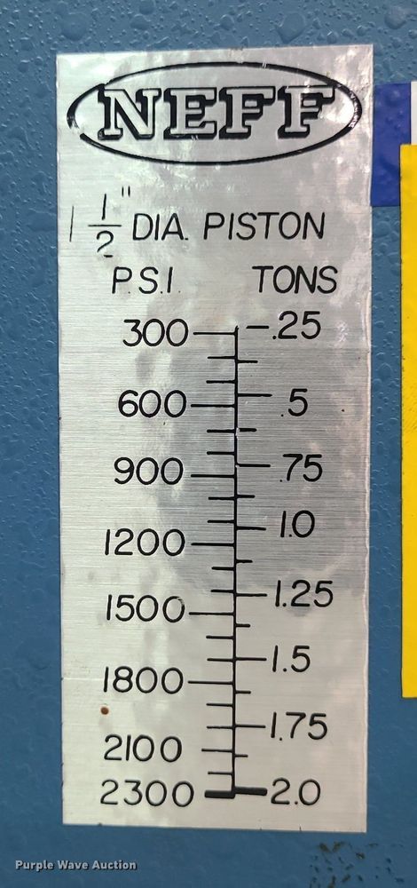 image for item MX9677 Neff  hydraulic press