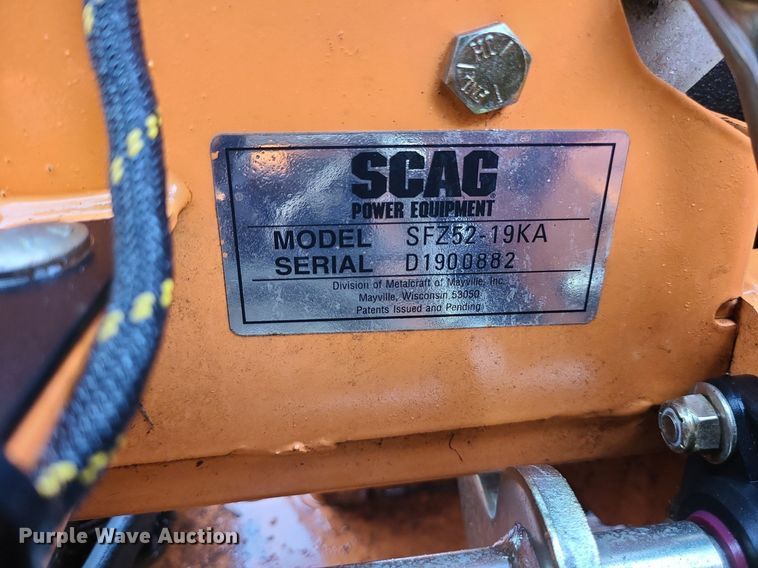 image for item MX9694 Scag ZFZ52 Freedom Z  ZTR lawn mower