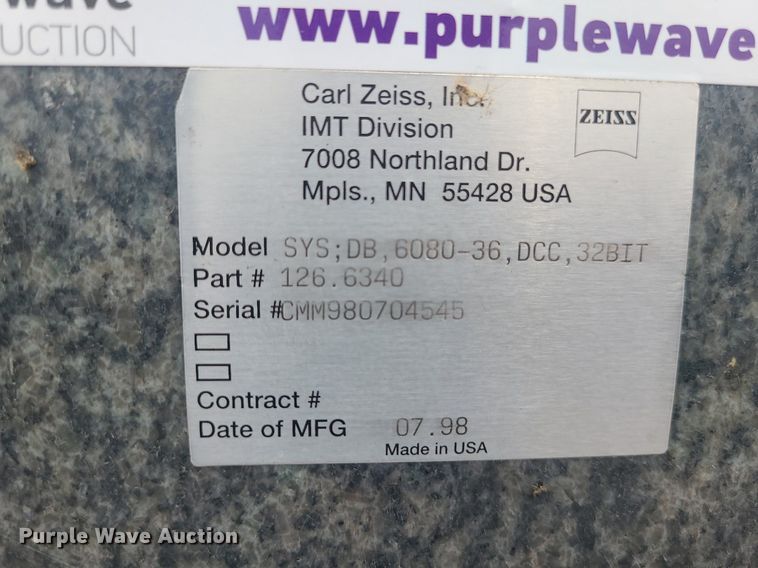 image for item MX9755 Starrett  granite surface plate