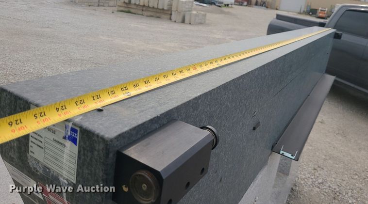 image for item MX9755 Starrett  granite surface plate