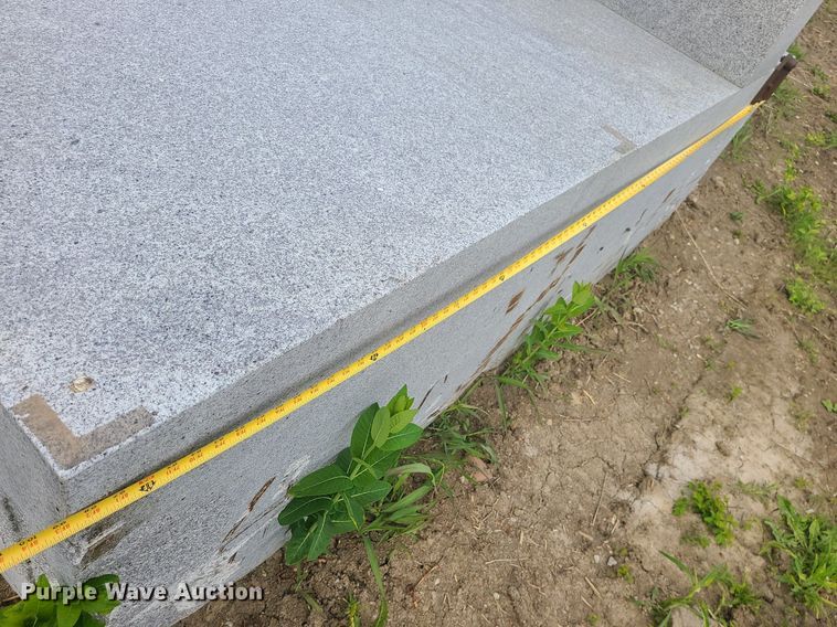 image for item MX9756 Starrett  granite surface plate