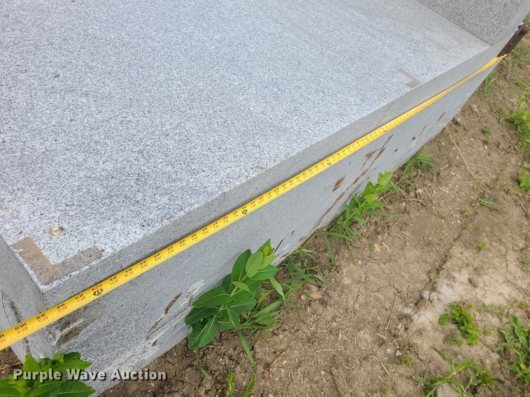 image for item MX9756 Starrett  granite surface plate