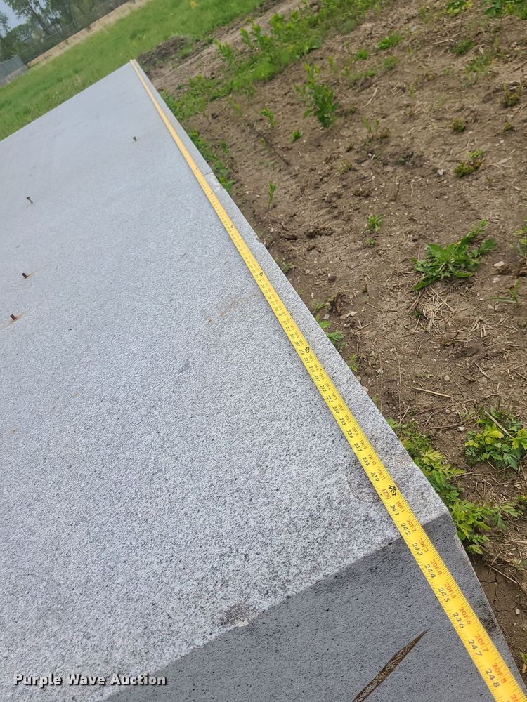 image for item MX9756 Starrett  granite surface plate