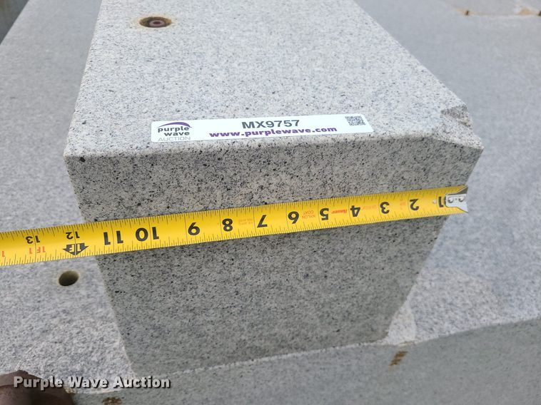 image for item MX9757 Starrett  granite surface plate