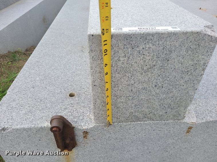 image for item MX9757 Starrett  granite surface plate