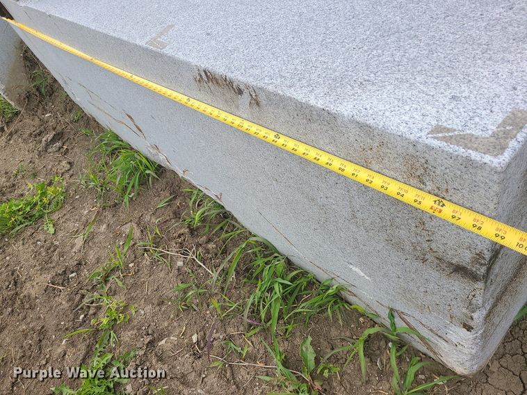 image for item MX9757 Starrett  granite surface plate