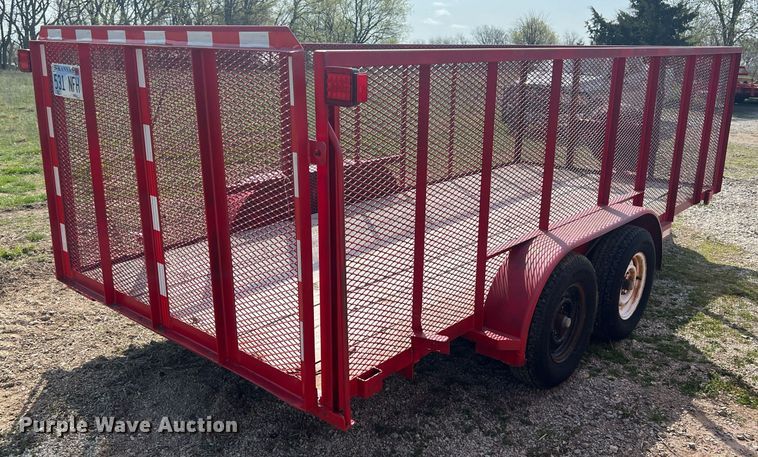 image for item MY9685 1998 PJ Trailers  utility trailer