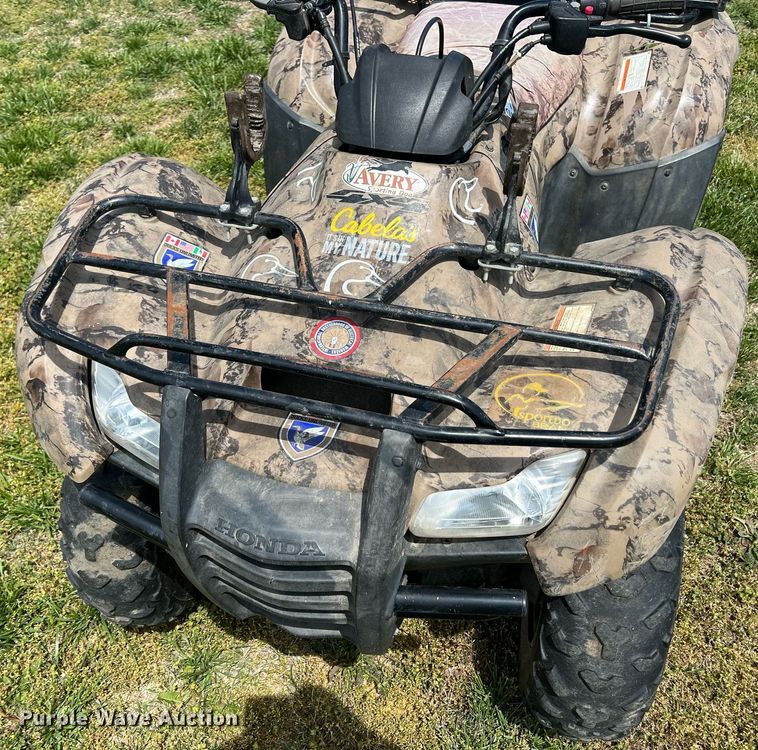 image for item MY9780 2007 Honda TRX420FM  ATV