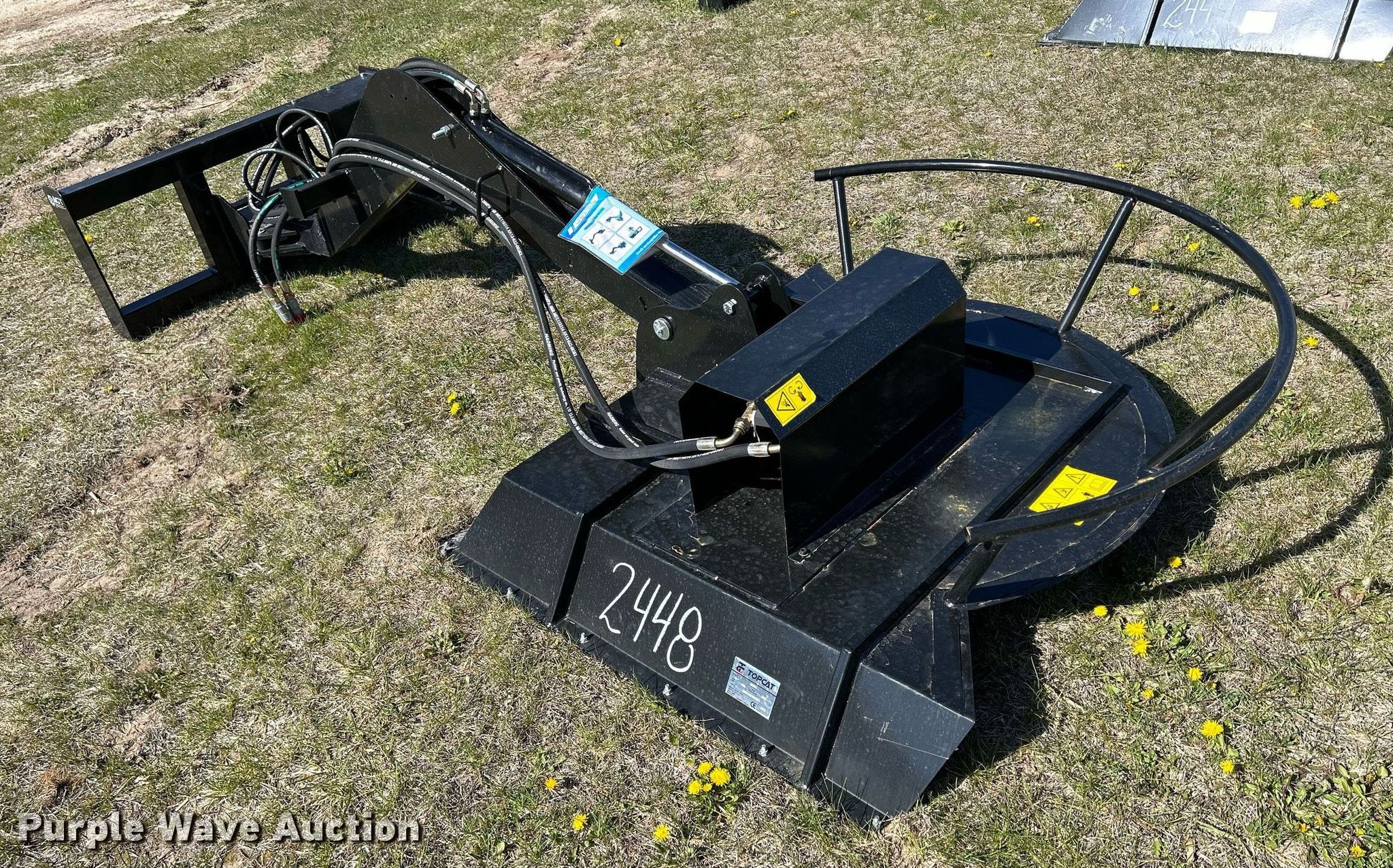 2022 TopCat BDRC 48" W skid steer brush mower in Monticello, IA Item