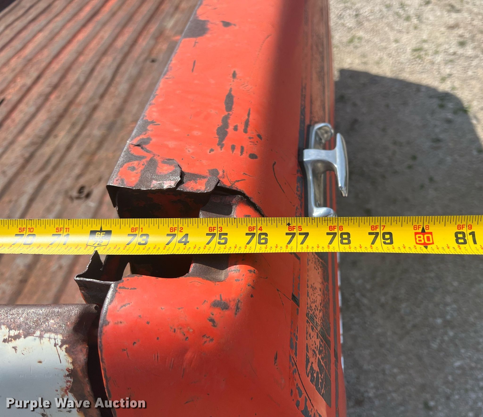 Ford pickup bed trailer in Farlington, KS Item MY9684 sold Purple Wave