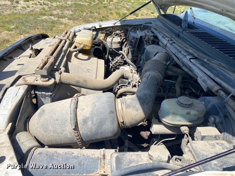 image for item DL7166 2000 Ford F350 Super Duty  utility bed pickup truck