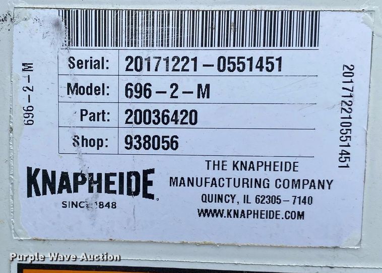 image for item DL7179 2018 Ford F250  Super Duty  SuperCab utility bed pickup truck