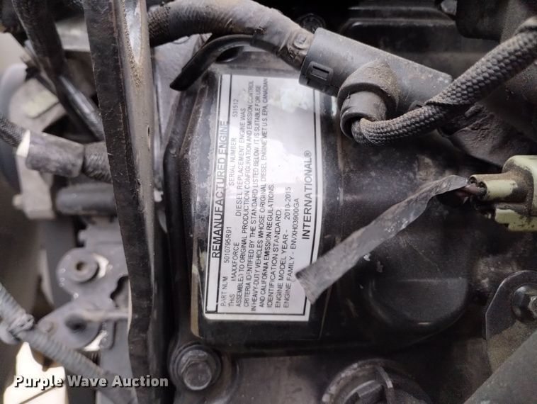 image for item DN6415 2012 International DuraStar 4300  flatbed truck