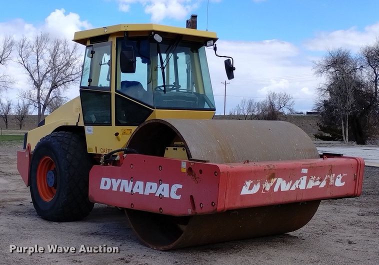 image for item DN6418 Dynapac CA602D  single drum vibratory roller