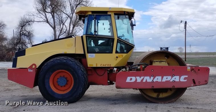 image for item DN6418 Dynapac CA602D  single drum vibratory roller