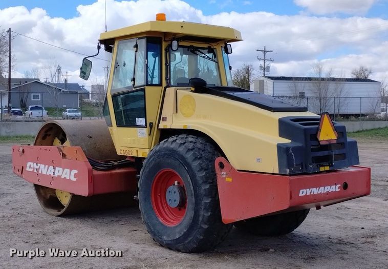 image for item DN6418 Dynapac CA602D  single drum vibratory roller